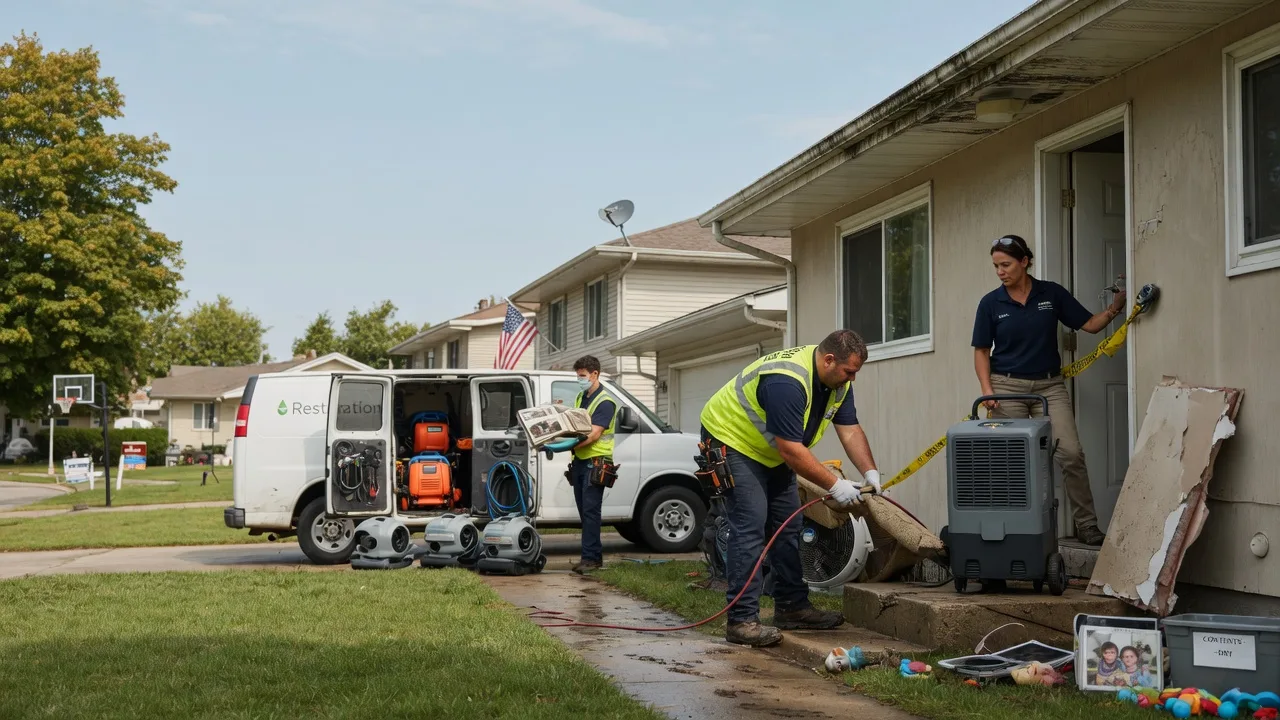 Water Damage Restoration in Franklin, WI near me